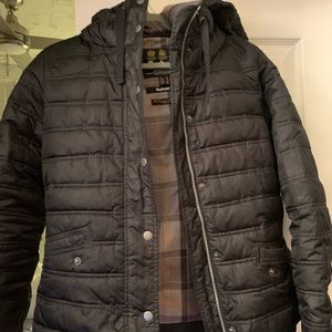 Barbour puffer coat